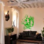 Exemple de stickers muraux: Grenouille Tropicale (Thumb)